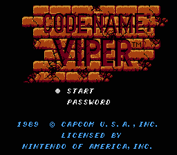 Code name - Viper